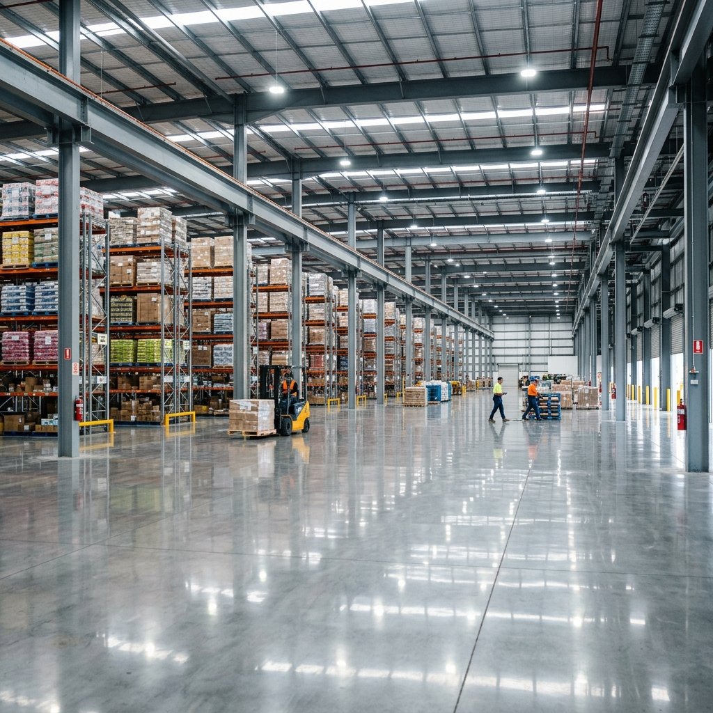 Warehouse Floor Prep Project